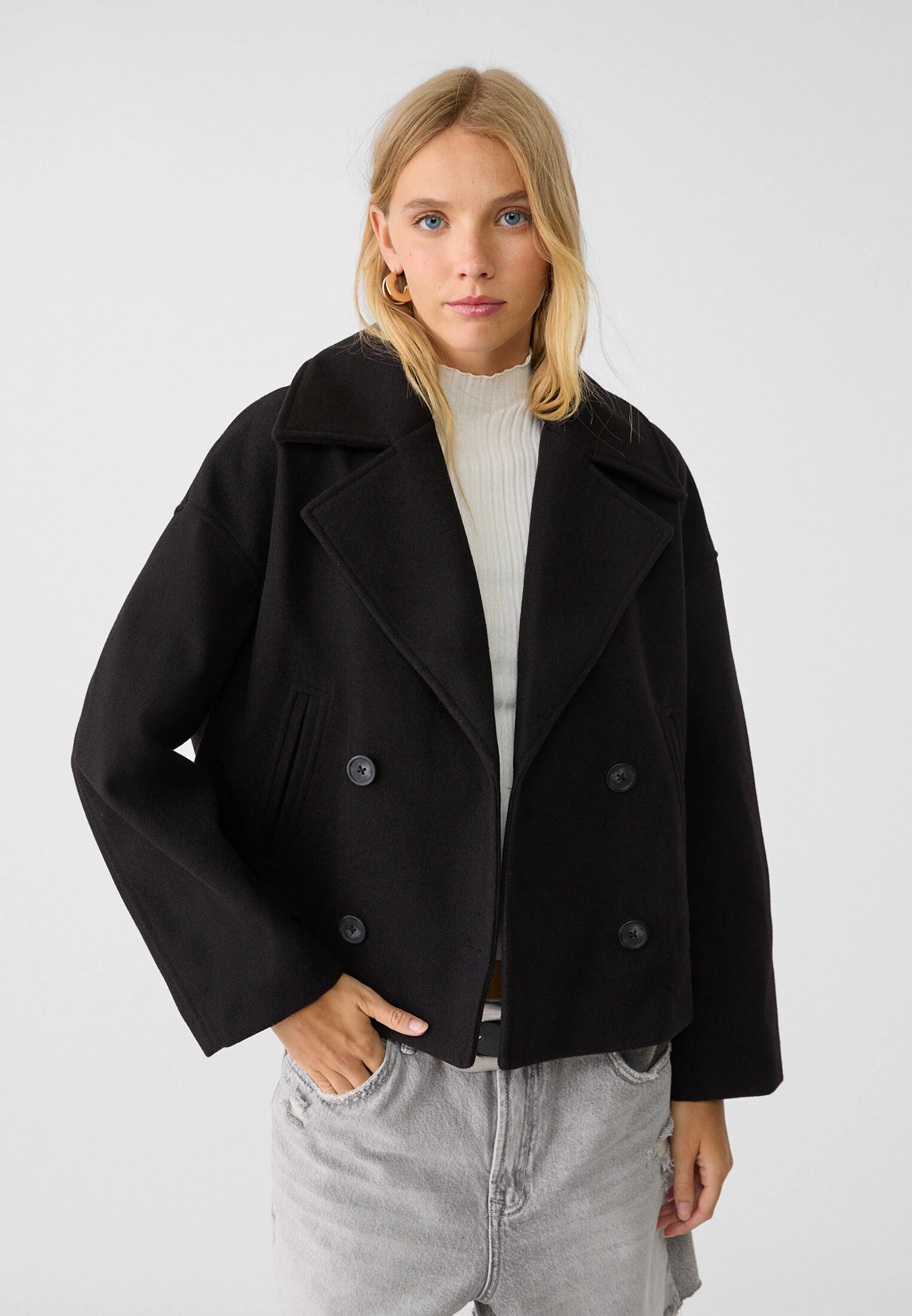 Karla | Damen Zweireiher Kurzjacke - Image 2