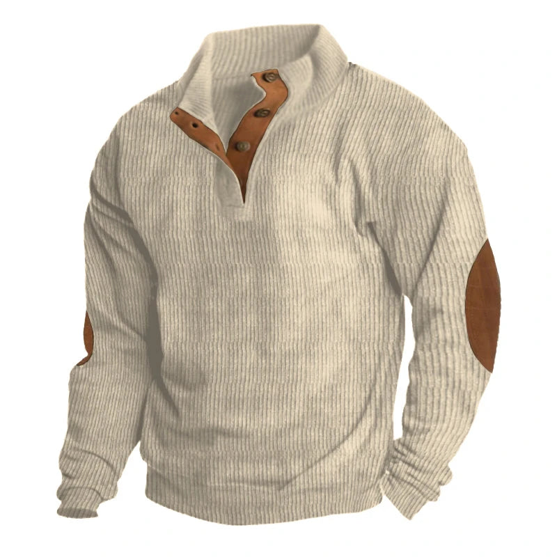 Jack | Herren Quarter Button Pullover-Sweater