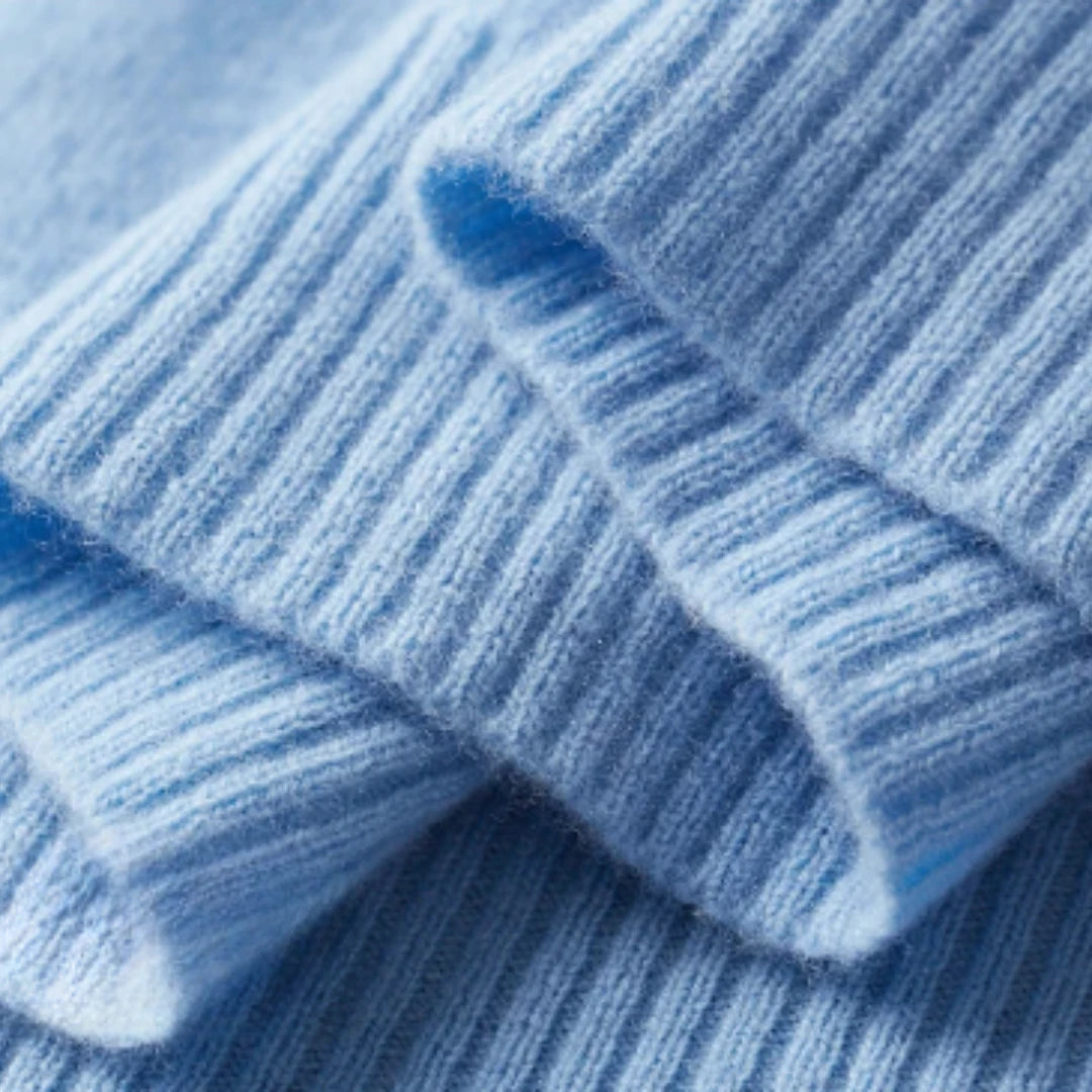 Lukas | Herren V-Ausschnitt Rippstrick-Cardigan