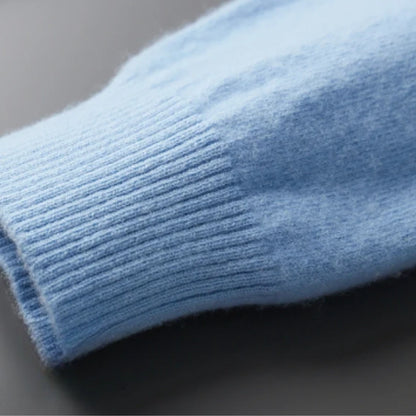 Lukas | Herren V-Ausschnitt Rippstrick-Cardigan