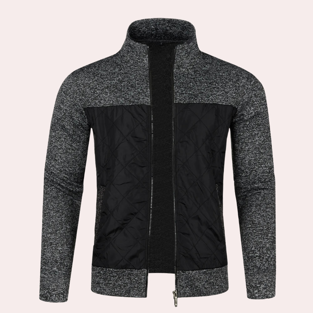 Alois | Herren Steppjacke mit durchgehendem Reißverschluss - Image 8