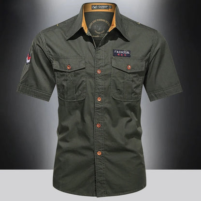 Konrad | Leichtes Arbeitshemd aus Baumwolle für Männer - Image 6