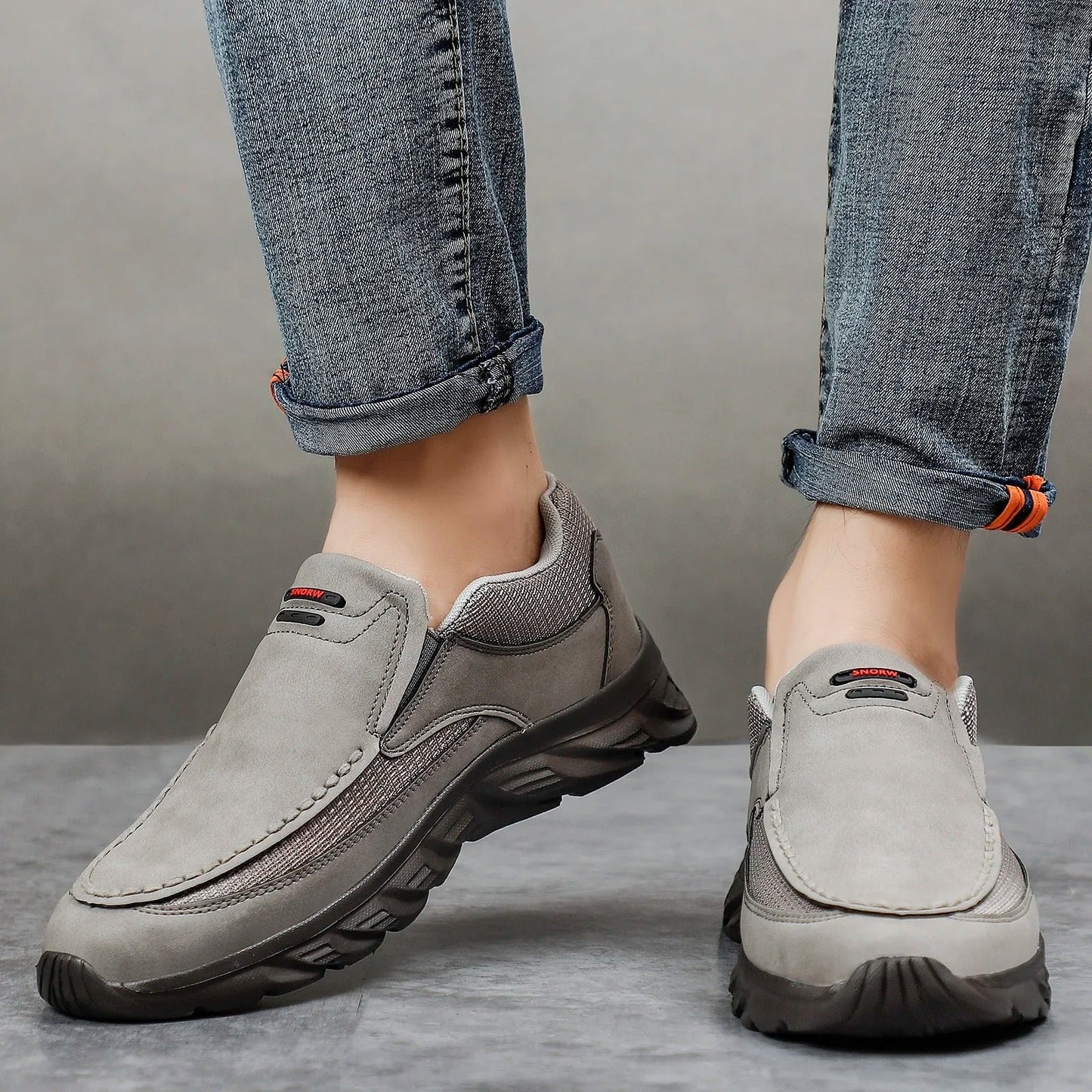 Nico | Bequeme, atmungsaktive Leder-Sneakers für Männer - Image 7