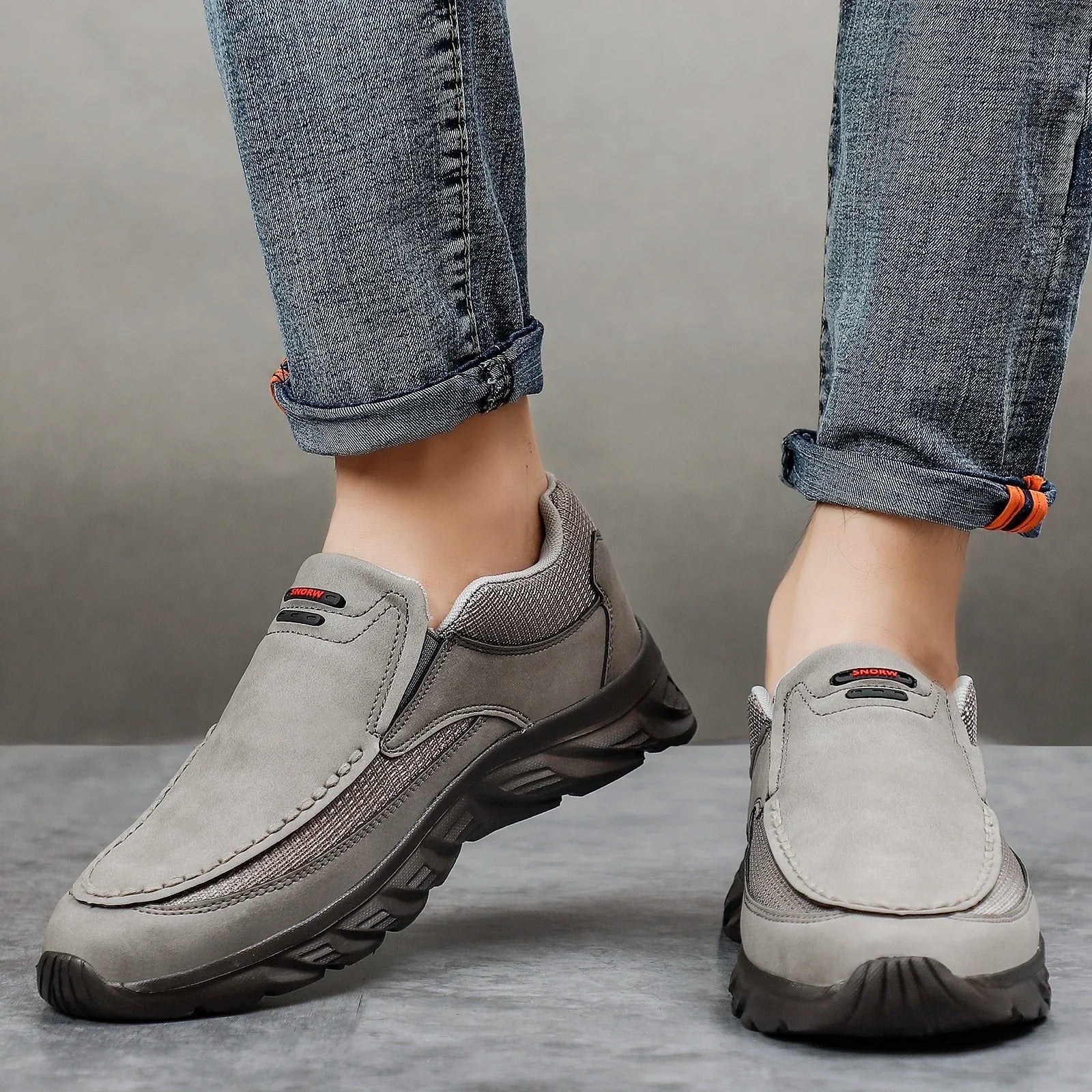 Nico | Bequeme, atmungsaktive Leder-Sneakers für Männer - Image 7
