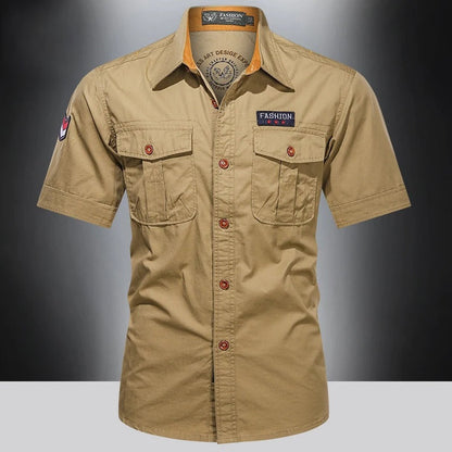 Konrad | Leichtes Arbeitshemd aus Baumwolle für Männer - Image 7