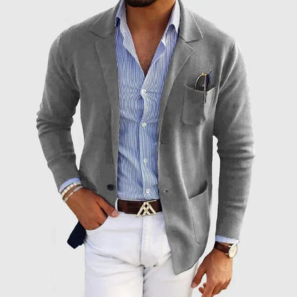 Niklas | Herren Relaxed Strickblazer - Image 2