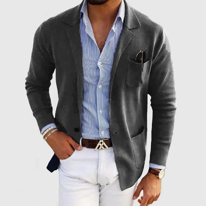 Niklas | Herren Relaxed Strickblazer - Image 7