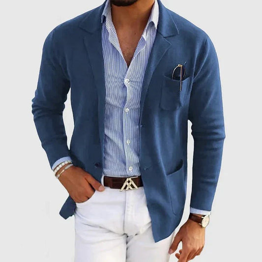 Niklas | Herren Relaxed Strickblazer - Image 1