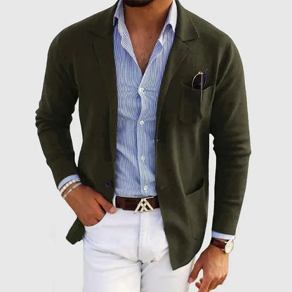 Niklas | Herren Relaxed Strickblazer - Image 5