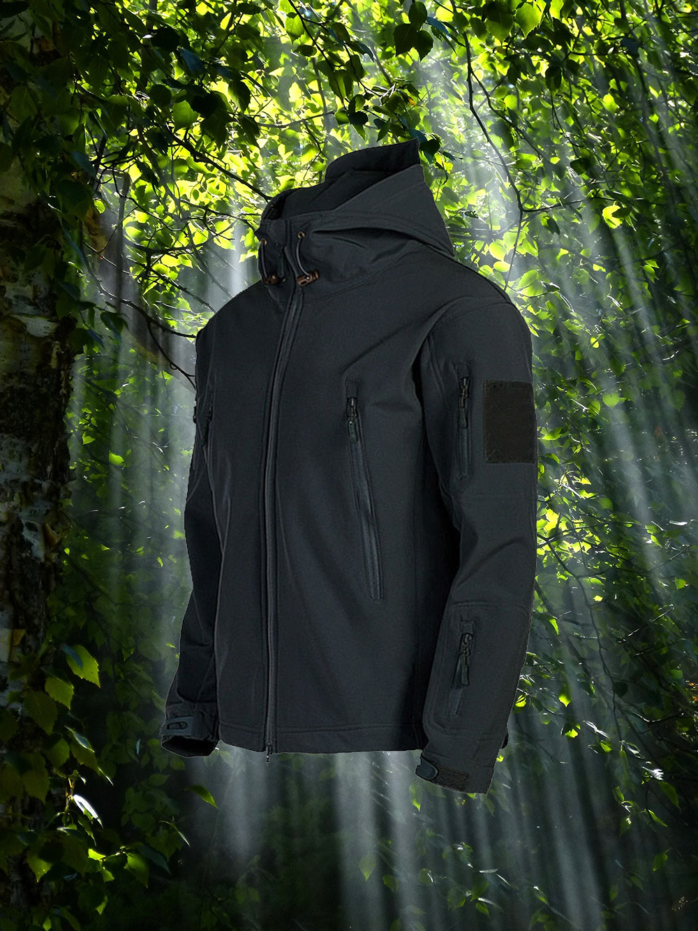 Felix | Herren Tactical Jacke mit Kapuze - Image 7