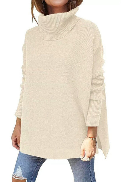 Lea | Damen Oversized Rollkragenpullover - Image 1