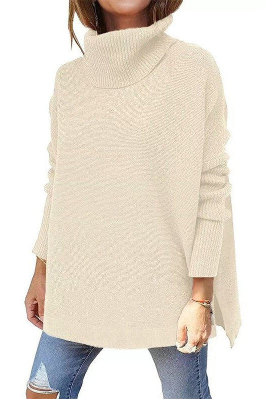 Lea | Damen Oversized Rollkragenpullover - Image 1
