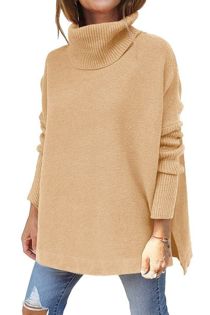 Lea | Damen Oversized Rollkragenpullover - Image 5