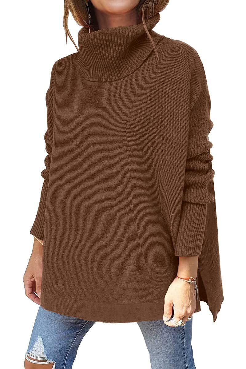 Lea | Damen Oversized Rollkragenpullover - Image 6
