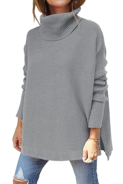 Lea | Damen Oversized Rollkragenpullover - Image 4