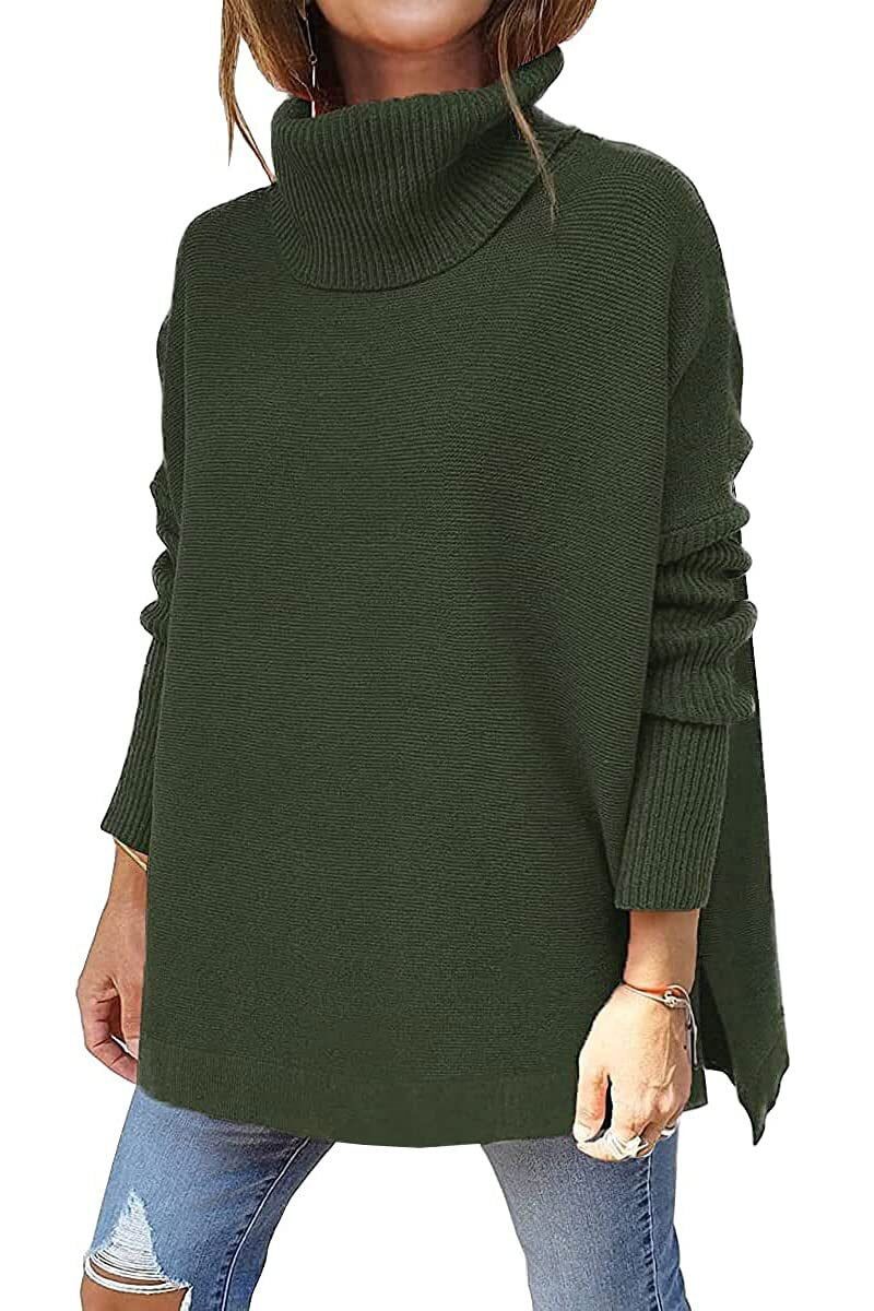 Lea | Damen Oversized Rollkragenpullover - Image 9