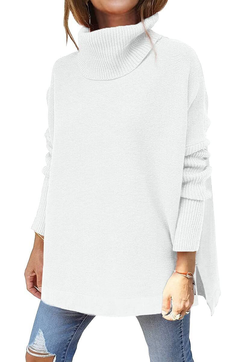 Lea | Damen Oversized Rollkragenpullover - Image 2