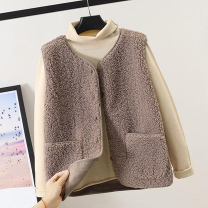 Marlene | Damen Freizeit Ärmellose Weste - Image 6