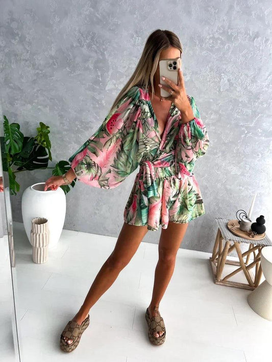 Almuth | Bedruckter Boho-Jumpsuit für Damen für mühelosen Sommerstil - Image 1