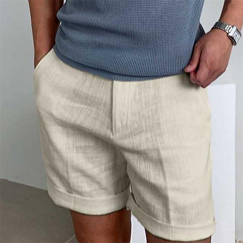 Kai | Shorts aus Leinen für Männer - leicht, atmungsaktiv, mit Bündchen für den Sommer - Image 2
