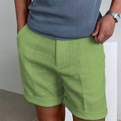 Kai | Shorts aus Leinen für Männer - leicht, atmungsaktiv, mit Bündchen für den Sommer - Image 5