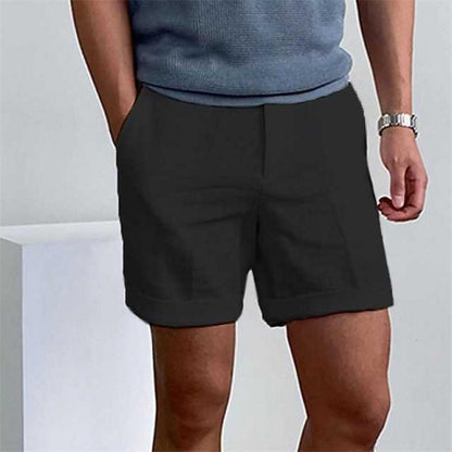 Kai | Shorts aus Leinen für Männer - leicht, atmungsaktiv, mit Bündchen für den Sommer - Image 4