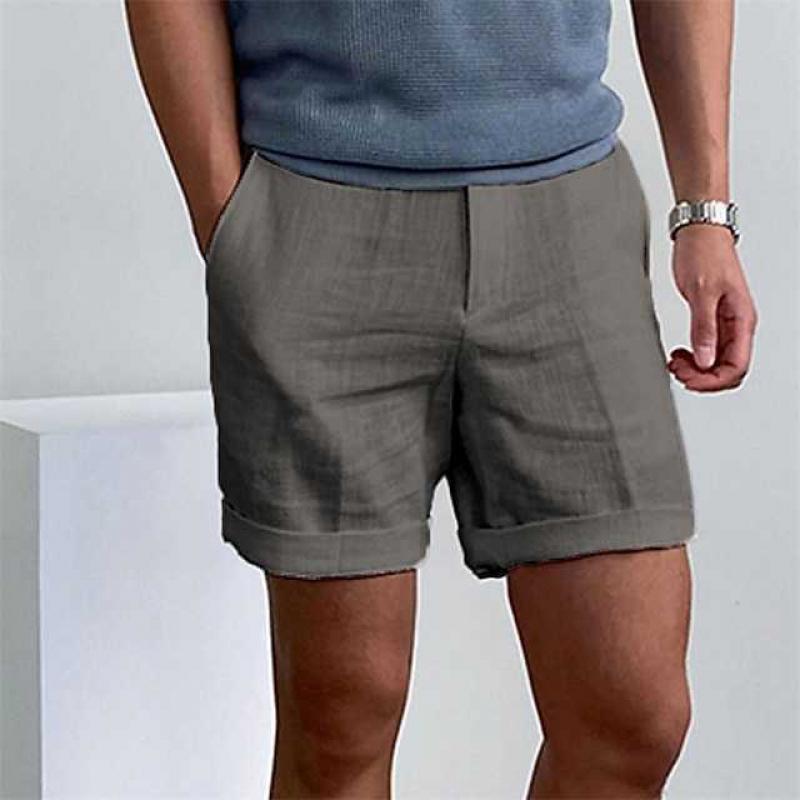 Kai | Shorts aus Leinen für Männer - leicht, atmungsaktiv, mit Bündchen für den Sommer - Image 3