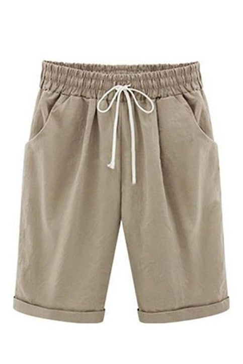 Mira | Bequeme Damenshorts mit verstellbarer Taille und Seitentaschen - Image 1