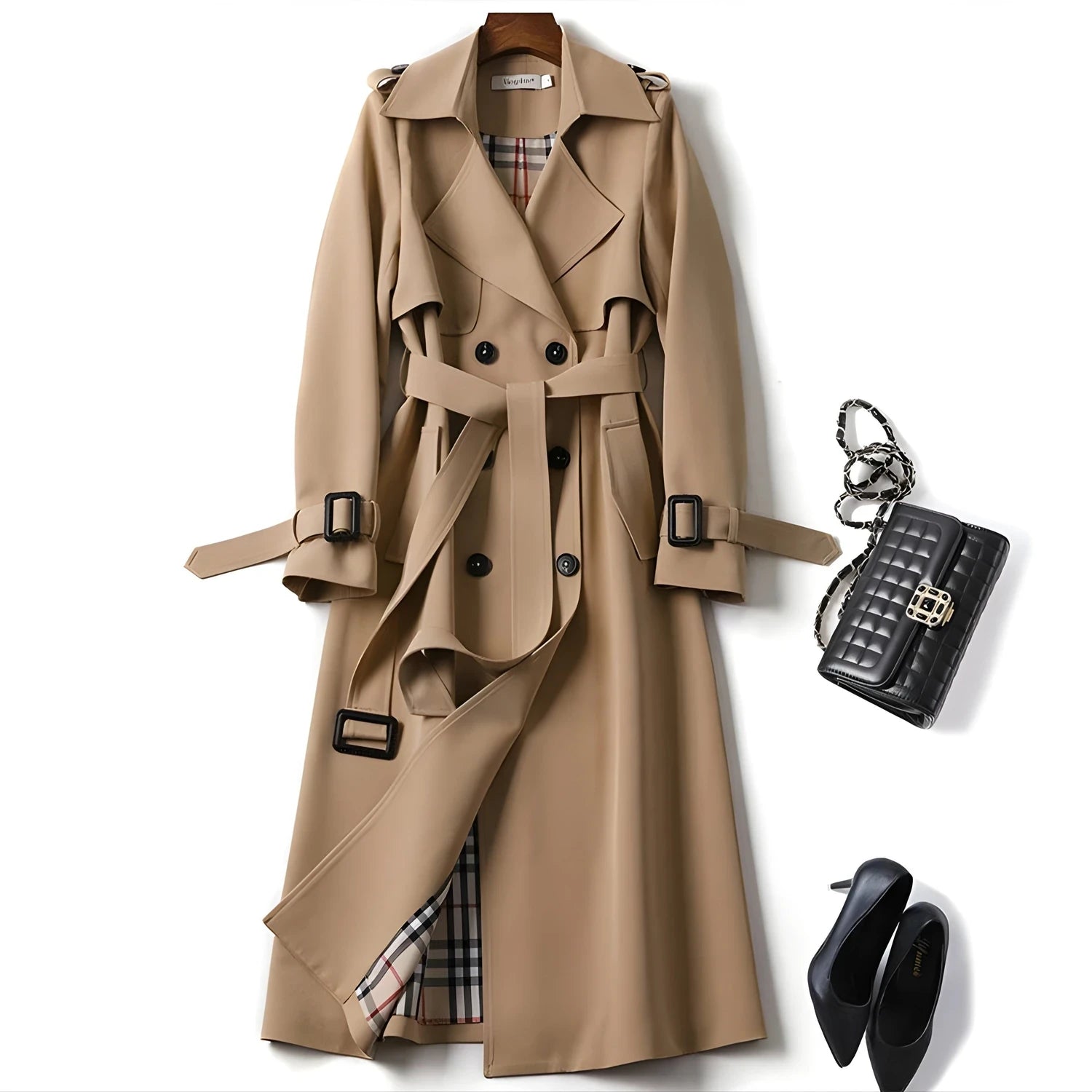 Ruth | Damen Stylische Trenchcoat - Reuploaded Image