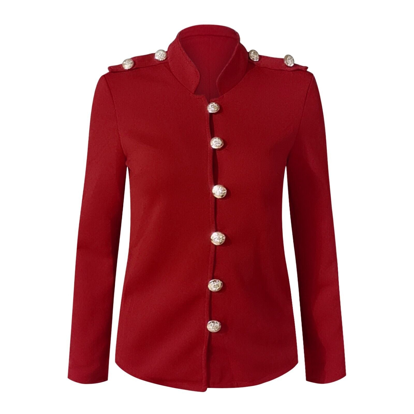 Carla | Damen Button-Front Figurbetonte Jacke - Image 6