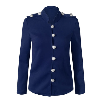 Carla | Damen Button-Front Figurbetonte Jacke - Image 10