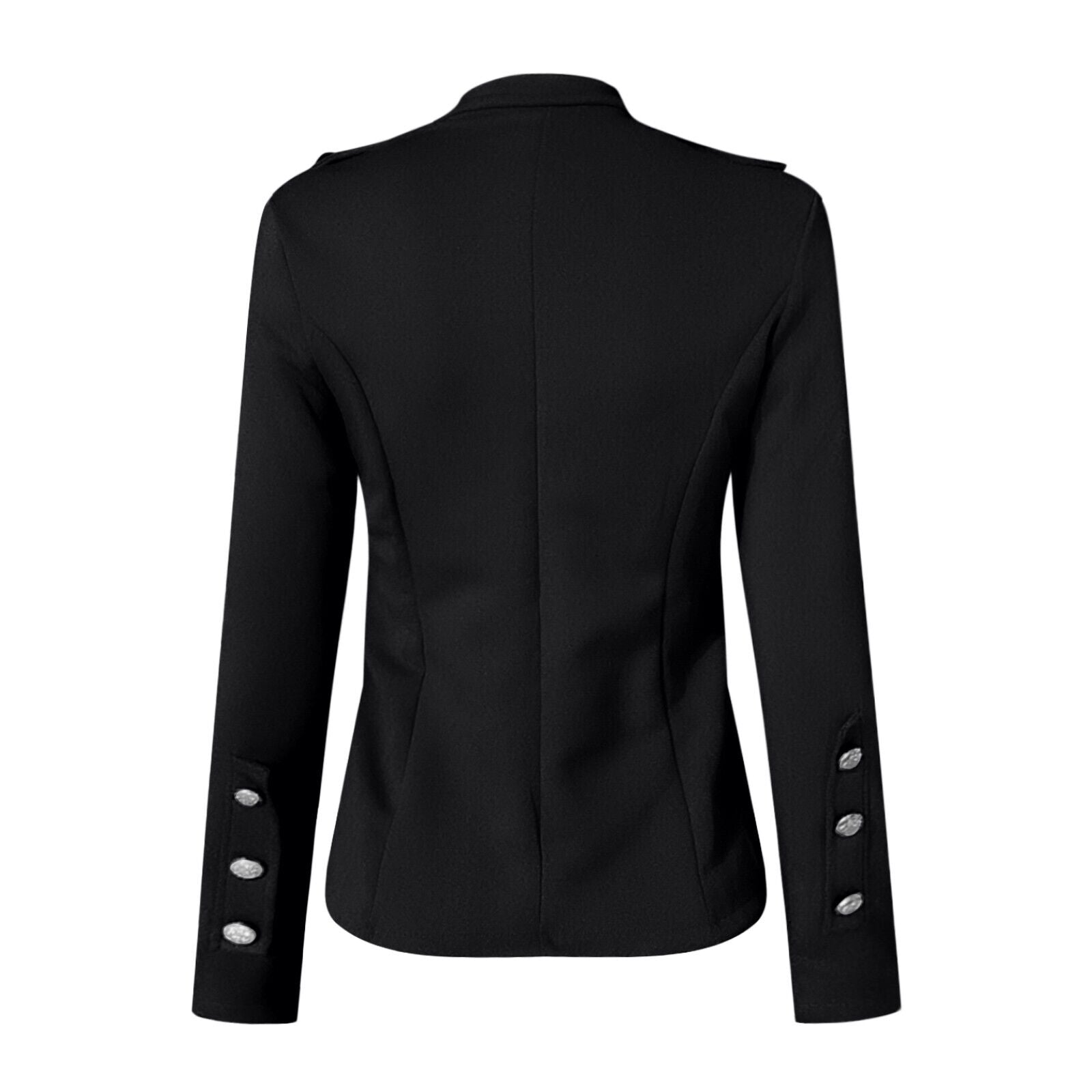 Carla | Damen Button-Front Figurbetonte Jacke - Image 9