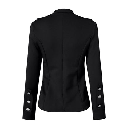 Carla | Damen Button-Front Figurbetonte Jacke - Image 9