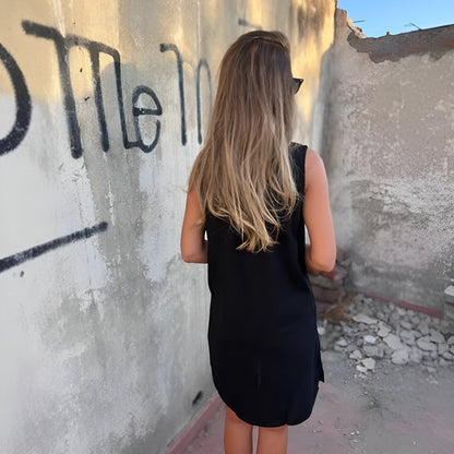 Sonja | Luftiges, leichtes, ärmelloses Kleid - Image 3