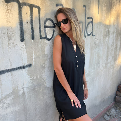 Sonja | Luftiges, leichtes, ärmelloses Kleid - Image 2