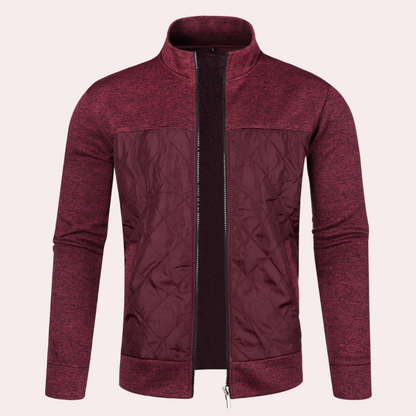 Alois | Herren Steppjacke mit durchgehendem Reißverschluss - Image 1