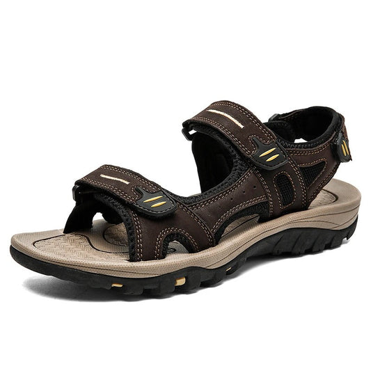 Bernhard | Bequeme und stilvolle Ledersandalen für Männer - Image 1