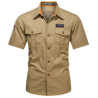 Konrad | Leichtes Arbeitshemd aus Baumwolle für Männer - Image 3