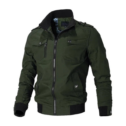 David | Herren Slim-Fit Bomberjacke - Image 3
