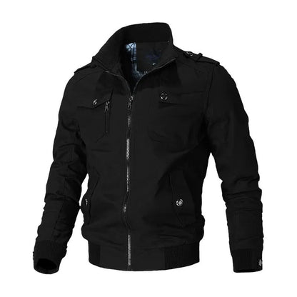 David | Herren Slim-Fit Bomberjacke - Image 1