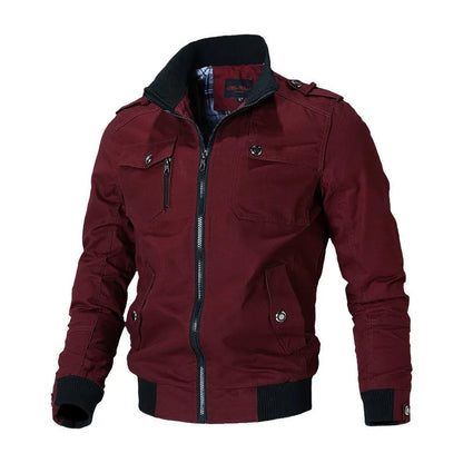 David | Herren Slim-Fit Bomberjacke - Image 4