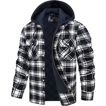 Jakob | Herren Flanelljacke mit Kapuze - Image 6