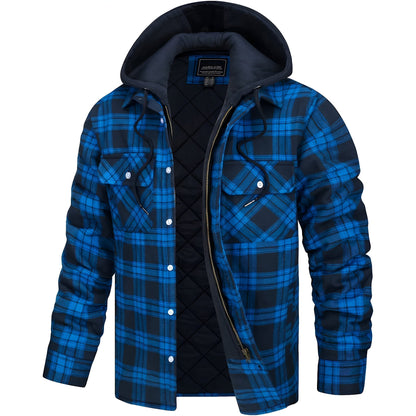 Jakob | Herren Flanelljacke mit Kapuze - Image 3