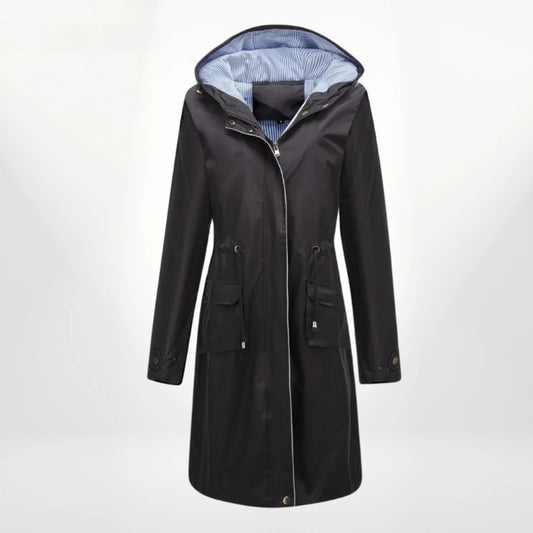 Vera | Damen Regenmantel mit Kapuze