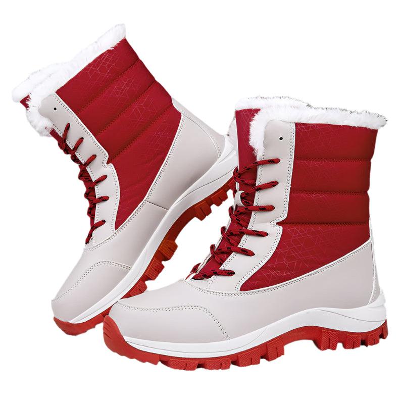 Ruth | Damen Schnürstiefel bis zur Mitte der Wade - Image 1