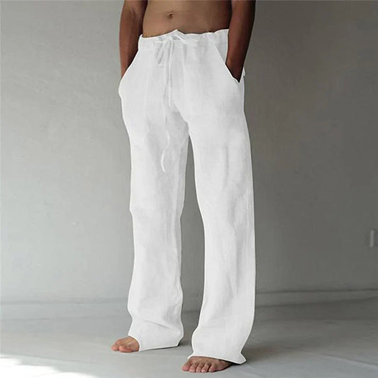 Tom | Bequeme Baggy Leinenhosen für Männer - Image 1